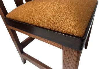 Four Art Deco Modernist Dining Room Chairs by Hendrik Wouda for Pander, 1924